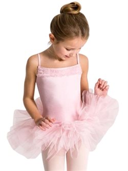 Capezio lyserød dragt med tutu 